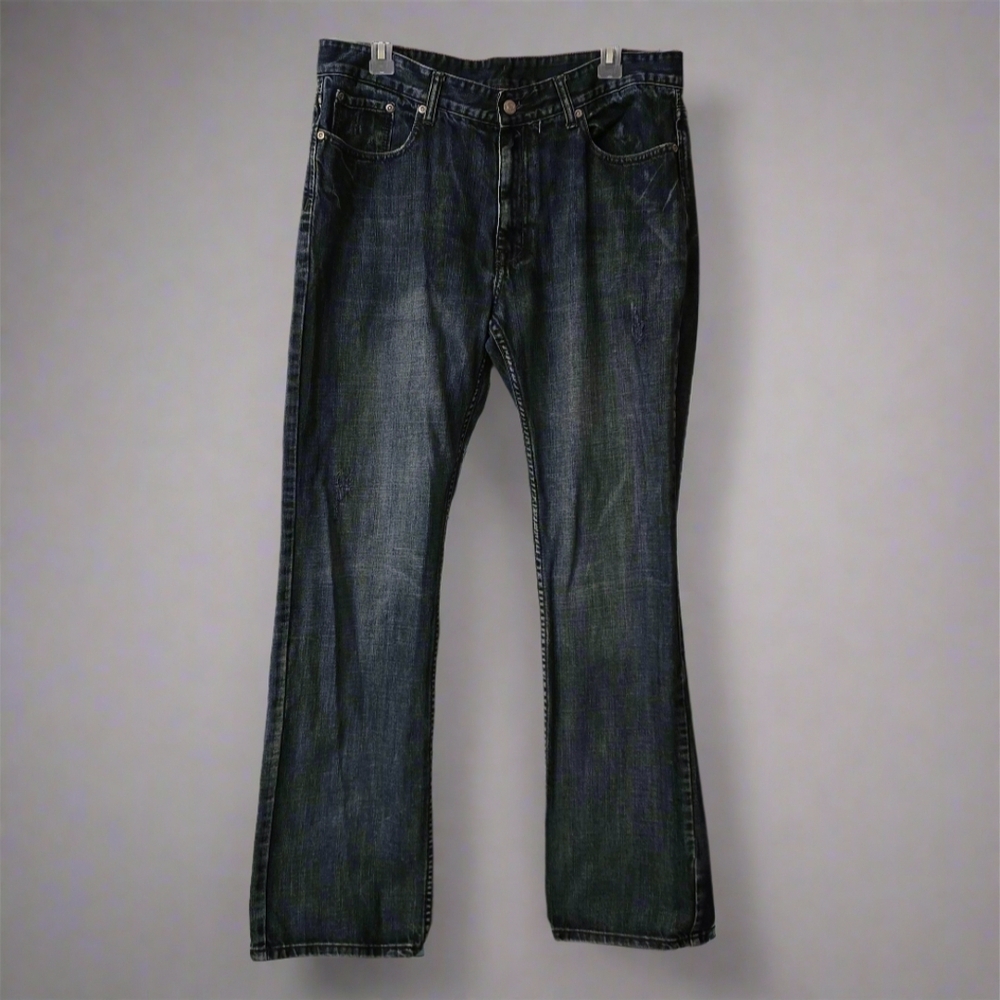 Red Camel Men's Bootcut Jeans - Dark Blue